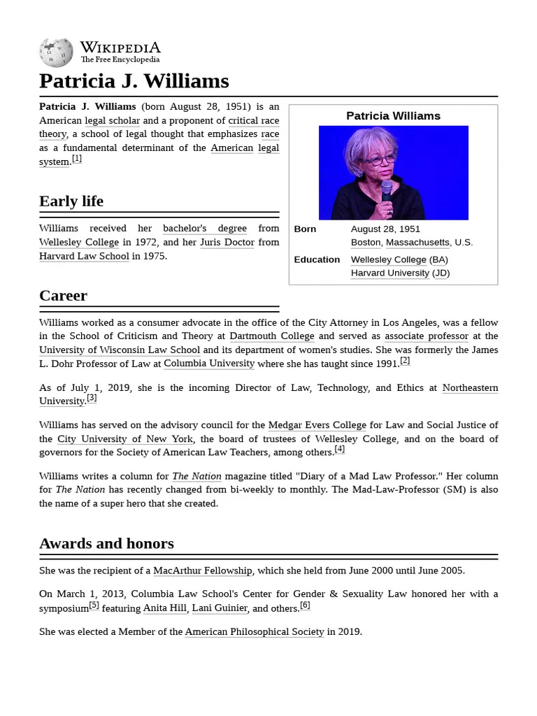 Judge Patricia Williams