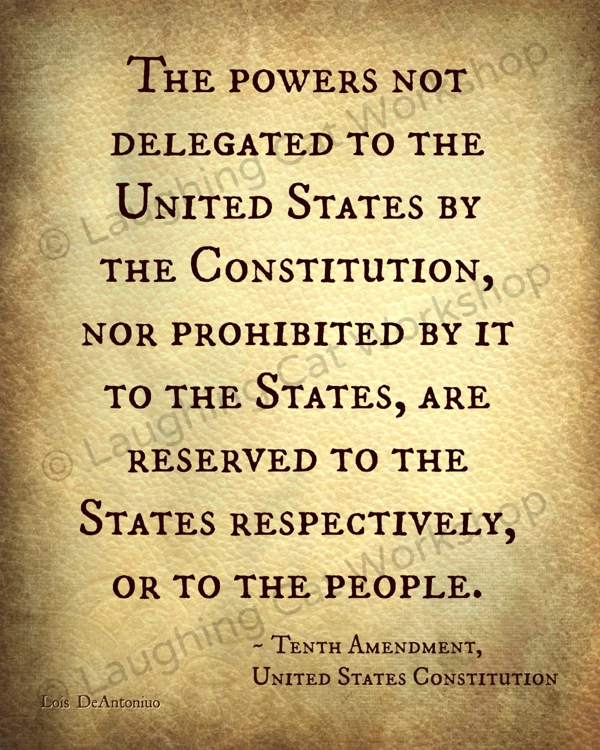 Tenth Amendment